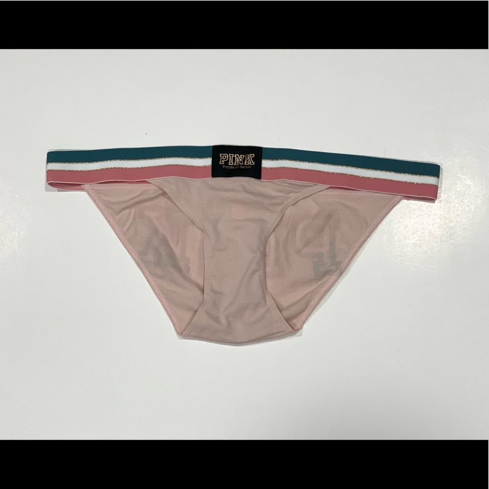 Victoria’s Secret PINK Banded Logo Bikini Panties